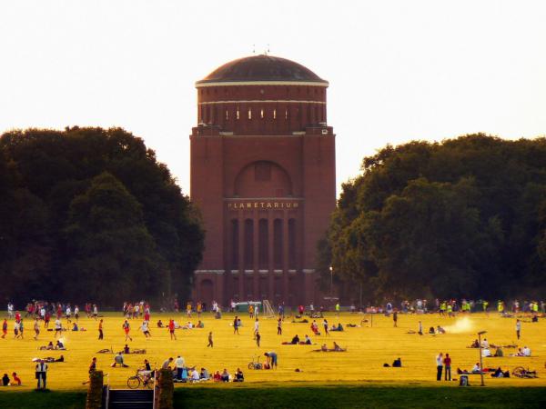 Grillen im Stadtpark
